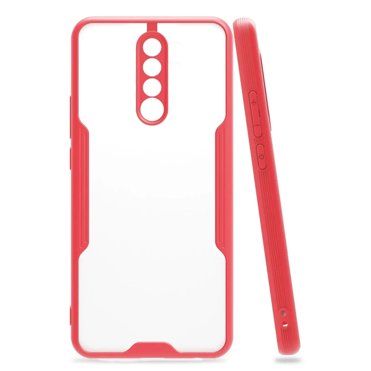 Xiaomi Redmi Note 8 Pro Kılıf Platin Silikon - Pembe Xiaomi Redmi Note 8 Pro Kılıf Platin Silikon - Pembe