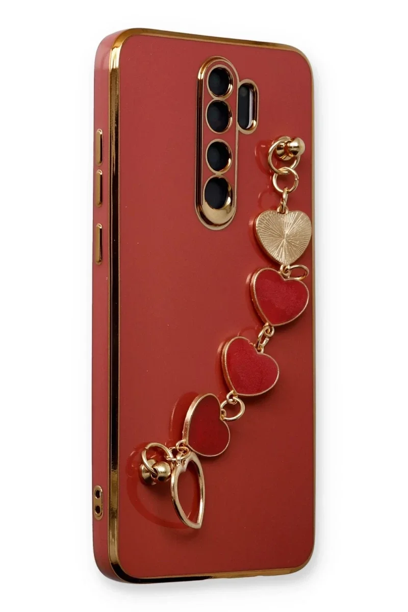Xiaomi Redmi Note 8 Pro Kılıf Esila Silikon - Kırmızı