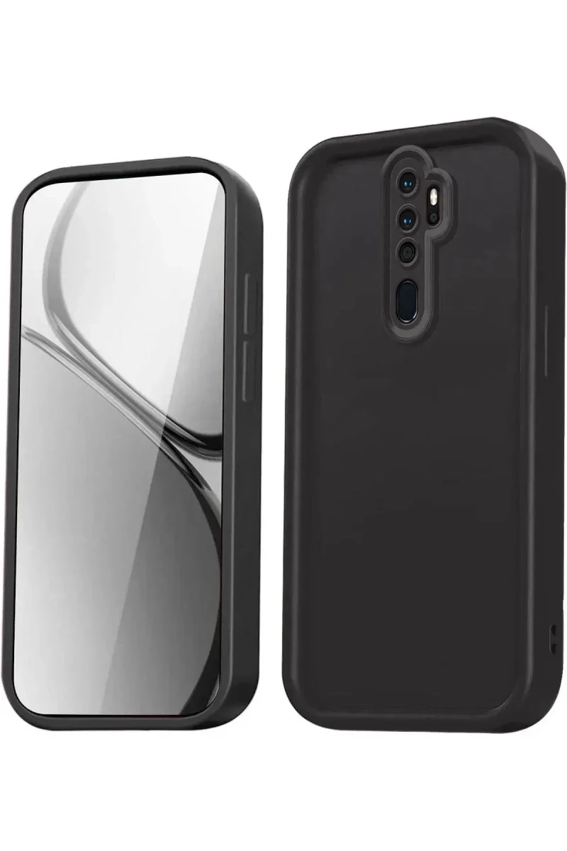 Xiaomi Redmi Note 8 Pro Kılıf Viera Silikon - Siyah Xiaomi Redmi Note 8 Pro Kılıf Viera Silikon - Siyah