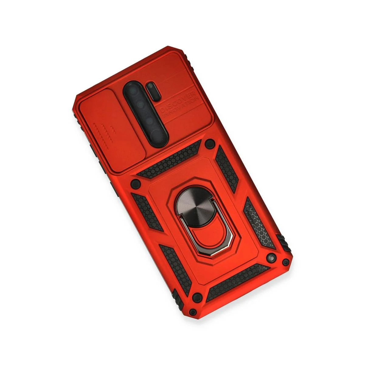 Xiaomi Redmi Note 8 Pro ile Uyumlu Pars Lens Yüzüklü Silikon Kılıf - Kırmızı Fiyatı, Yorumları ve Özellikleri