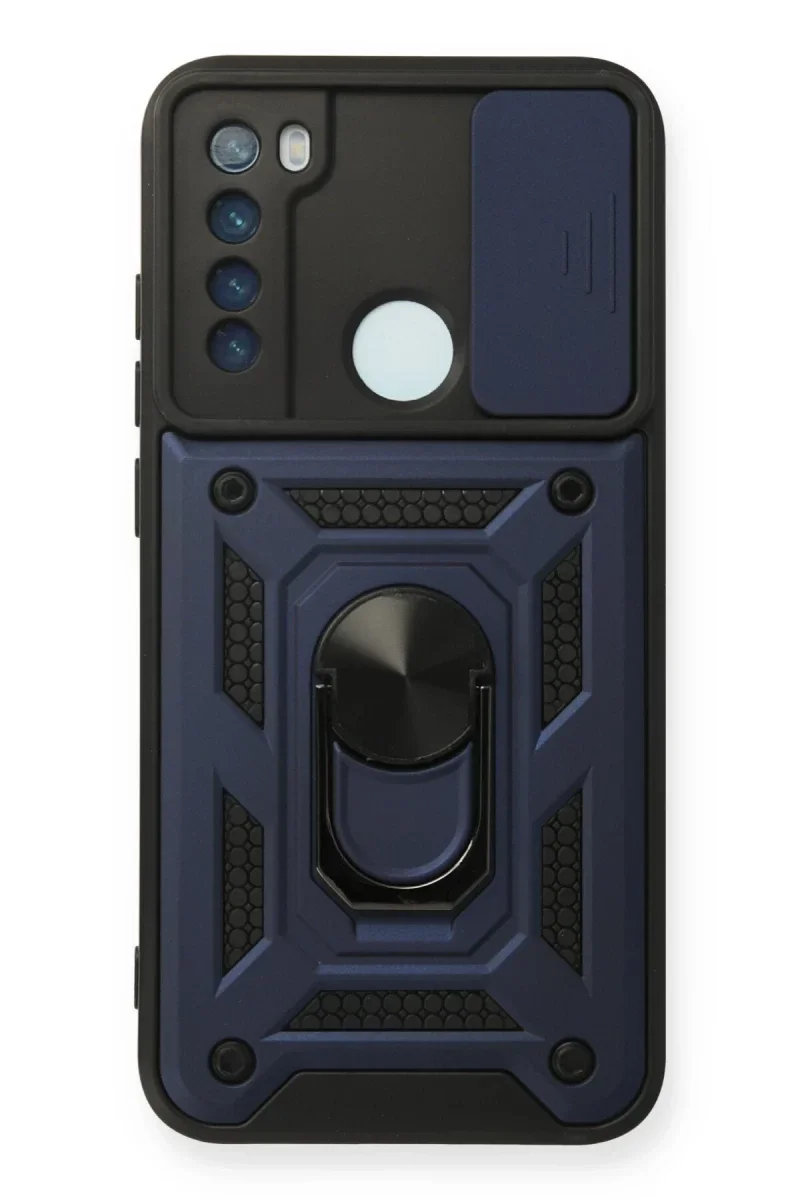 Xiaomi Redmi Note 8 Kılıf Pars Lens Yüzüklü Silikon - Lacivert Fiyatı, Yorumları ve Özellikleri