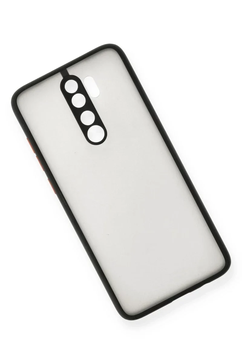Xiaomi Redmi Note 8 Pro Kılıf Montreal Silikon Kapak - Siyah