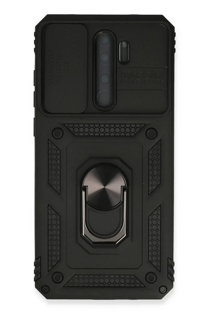 Xiaomi Redmi Note 8 Pro Kılıf Pars Lens Yüzüklü Silikon - Siyah Fiyatı, Yorumları ve Özellikleri