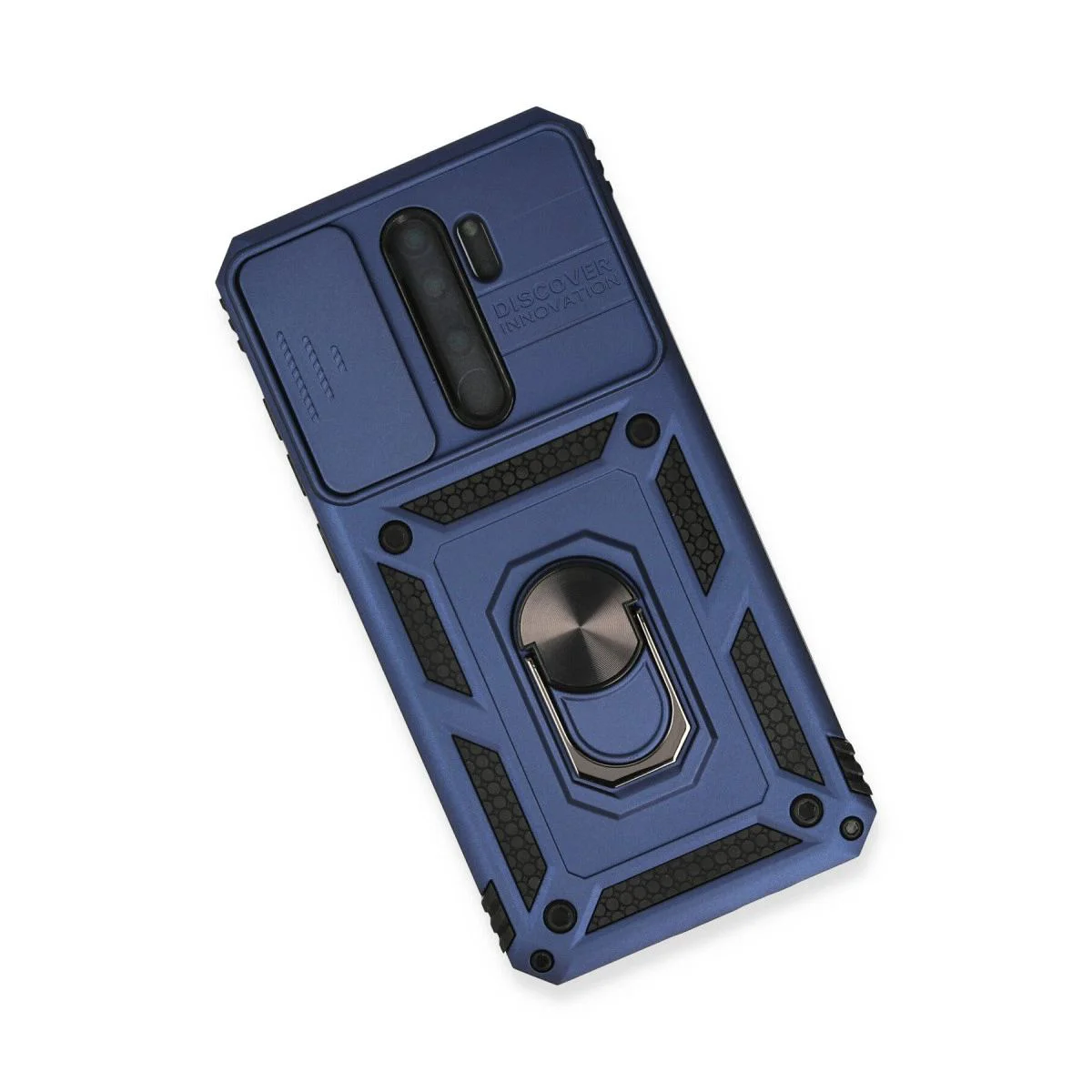 Xiaomi Redmi Note 8 Pro ile Uyumlu Lens Yüzüklü Silikon Kılıf - Lacivert Fiyatı, Yorumları ve Özellikleri