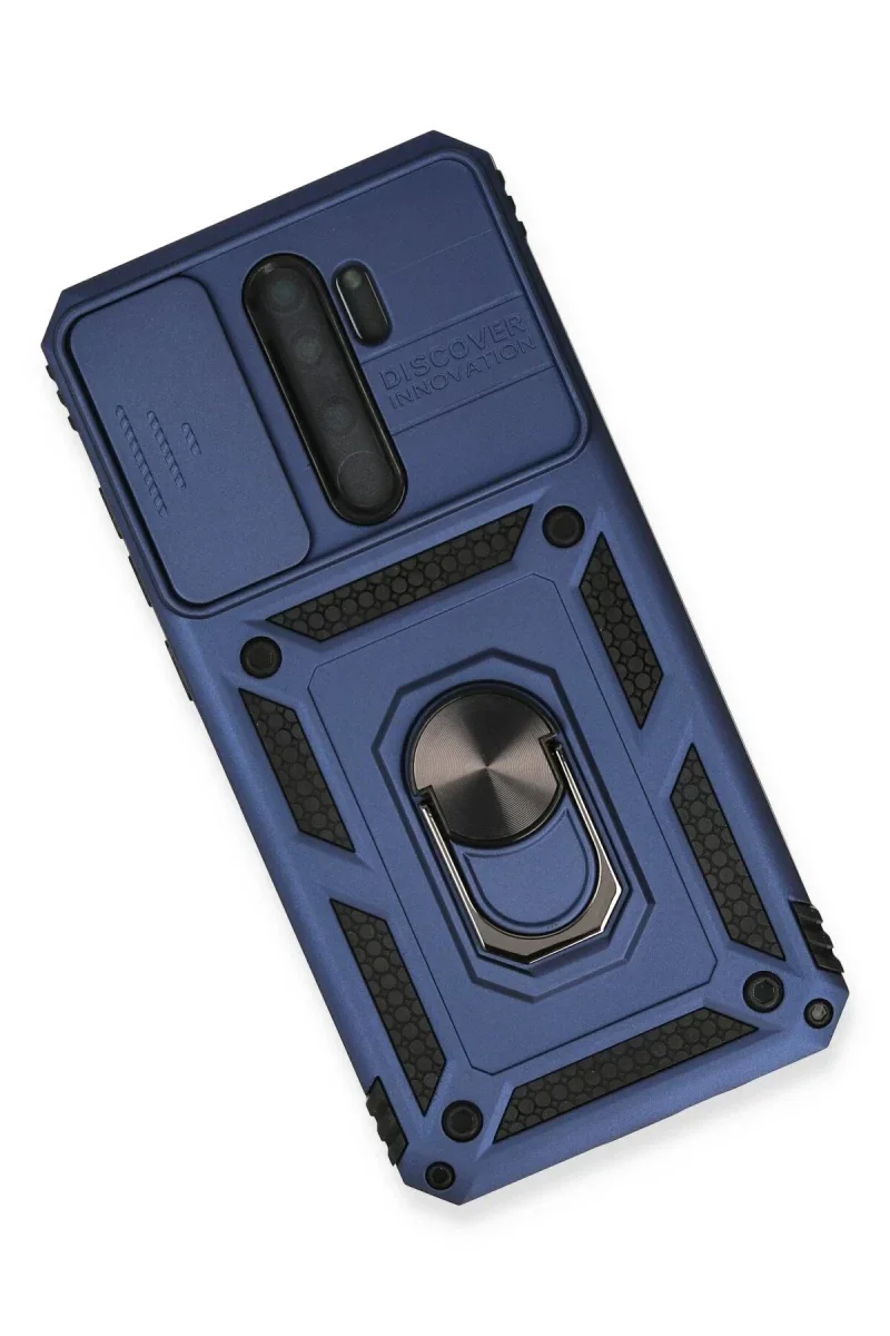 Xiaomi Redmi Note 8 Pro Kılıf Pars Lens Yüzüklü Silikon - Lacivert Xiaomi Redmi Note 8 Pro Kılıf Pars Lens Yüzüklü Silikon - Lacivert