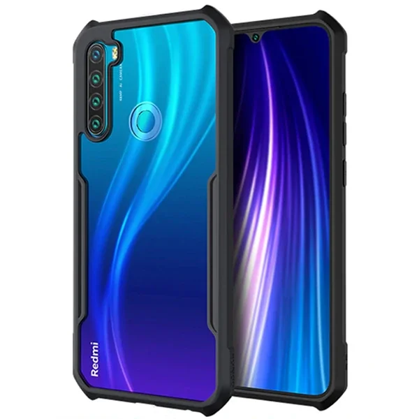 Xiaomi Redmi Note 8T Darbe Emici Şok Absorbe Mat Kılıf - Sarsıntı Önleyici Koruyucu Arka Kapak