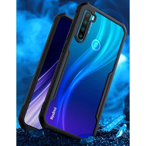 Xiaomi Redmi Note 8T Darbe Emici Şok Absorbe Mat Kılıf - Sarsıntı Önleyici Koruyucu Arka Kapak