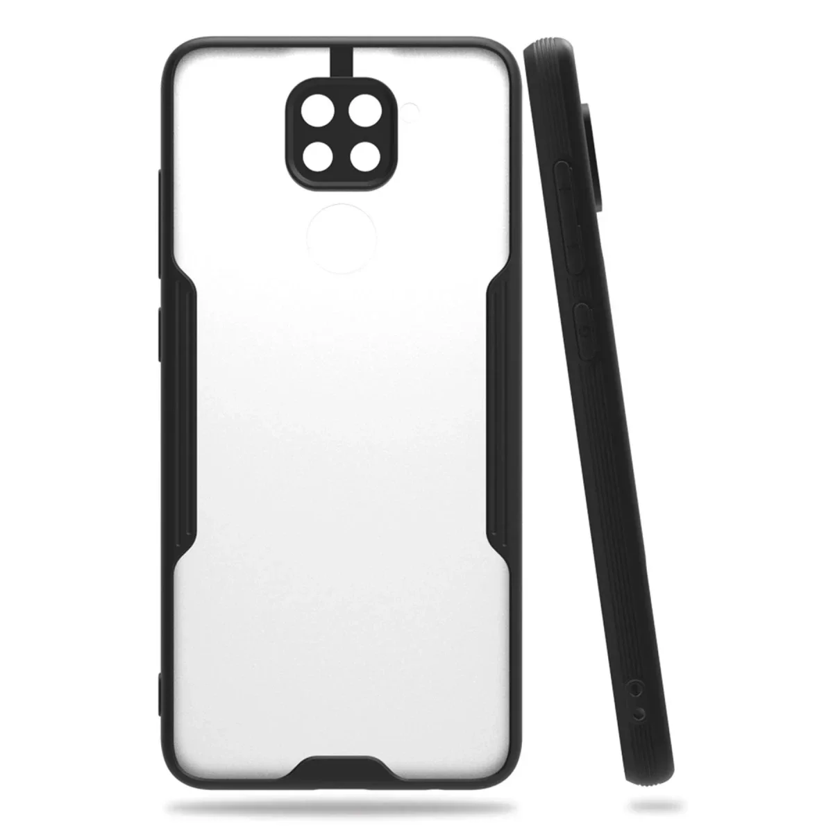 Xiaomi Redmi Note 9 Kılıf Platin Silikon - Siyah Xiaomi Redmi Note 9 Kılıf Platin Silikon - Siyah