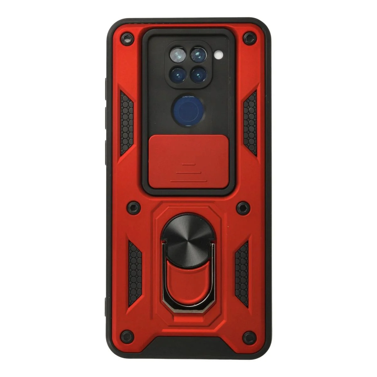 Xiaomi Redmi Note 9 ile Uyumlu Pars Lens Yüzüklü Silikon Kılıf - Kırmızı Fiyatı, Yorumları ve Özellikleri