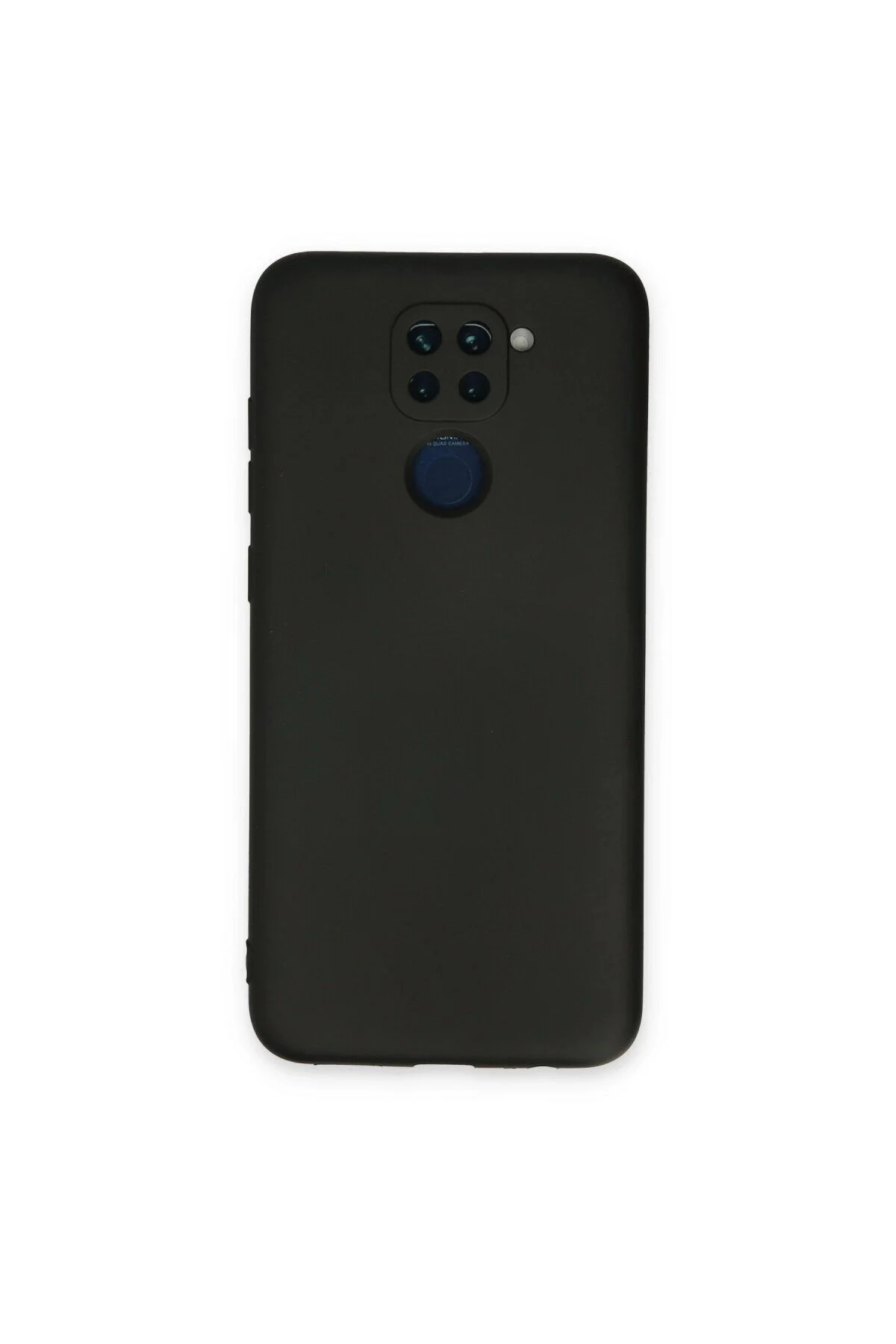 Xiaomi Redmi Note 9 Kılıf Nano İçi Kadife Silikon - Siyah