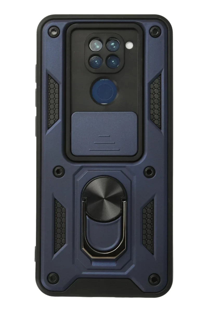 Xiaomi Redmi Note 9 Kılıf Pars Lens Yüzüklü Silikon - Lacivert Fiyatı, Yorumları ve Özellikleri