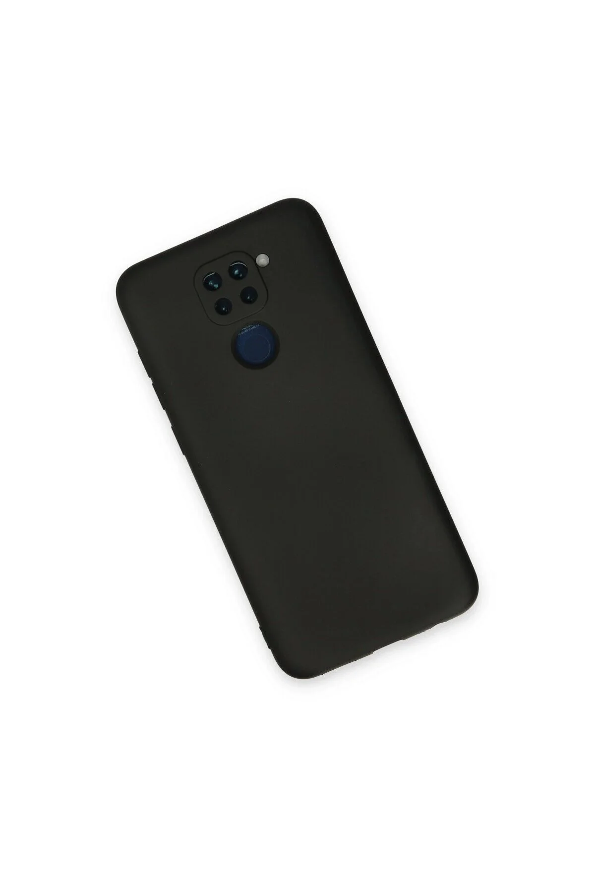 Xiaomi Redmi Note 9 Kılıf Nano İçi Kadife Silikon - Siyah