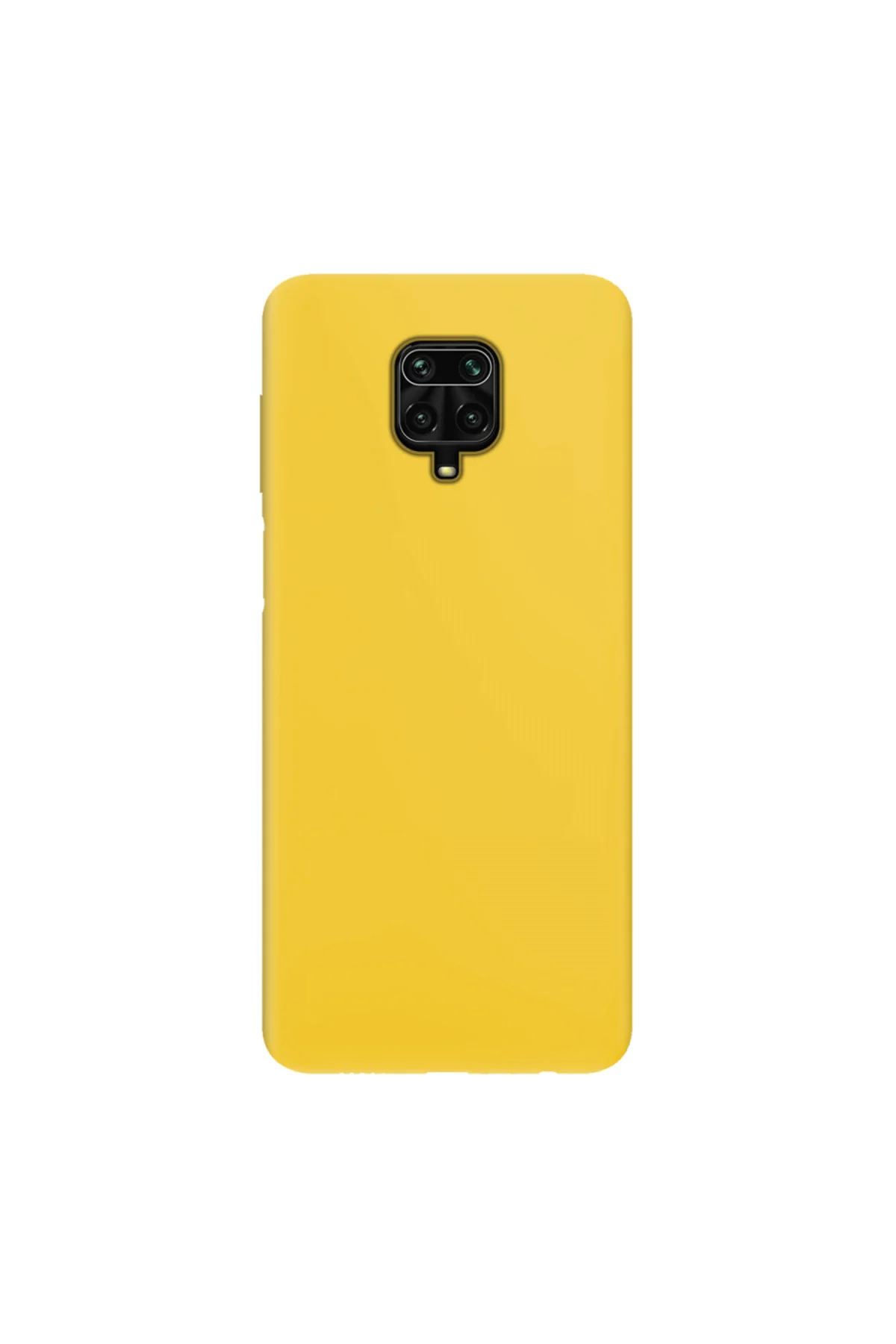 Xiaomi Redmi Note 9 Pro İnce Mat Silikon Kılıf Kırmızı