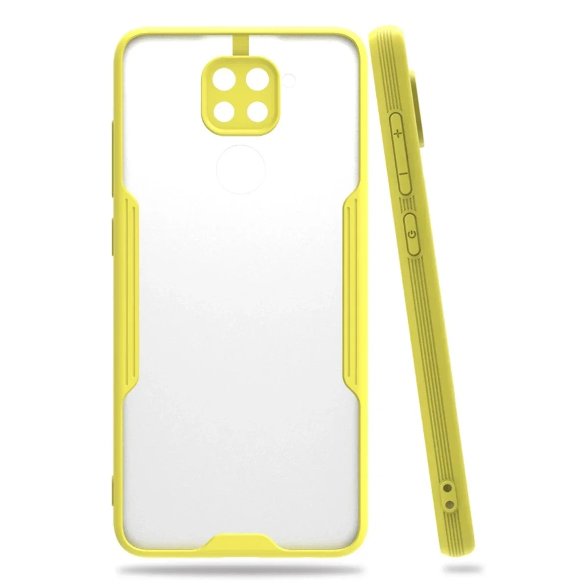 Xiaomi Redmi Note 9 Kılıf Platin Silikon - Sarı