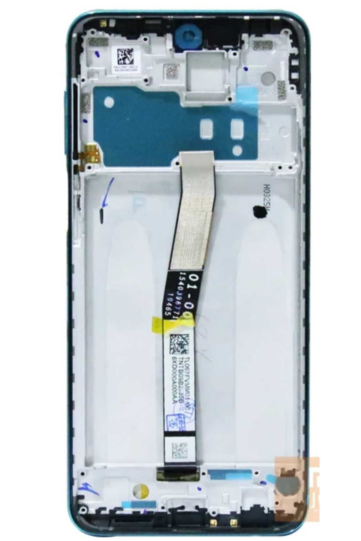 Xiaomi Redmi Note 9 Pro Full Çıtalı Lcd Ekran Dokunmatik Süper Kalite Siyah