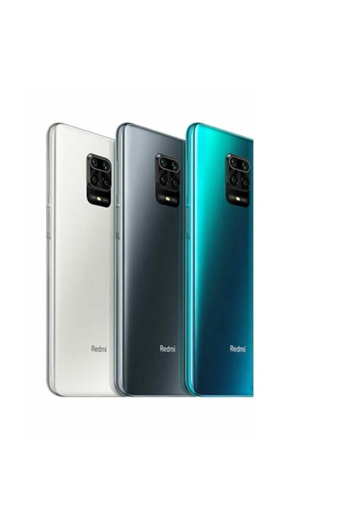 Xiaomi Redmi Note 9 Pro / Note 9S Arka Pil Batarya Kapak Cam Mavi