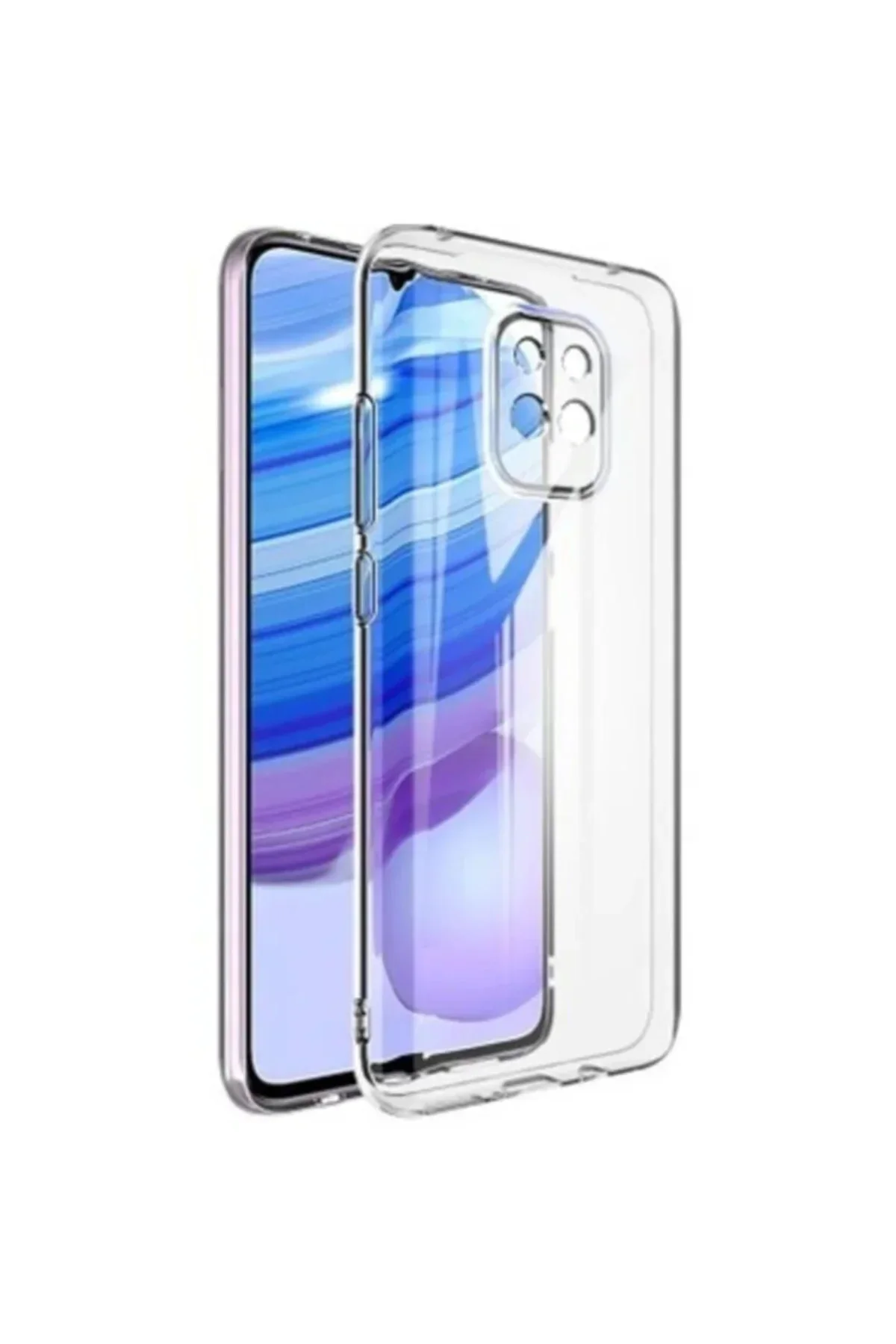 Xiaomi Redmi Note 9 Premium Silikon Kılıf Şeffaf