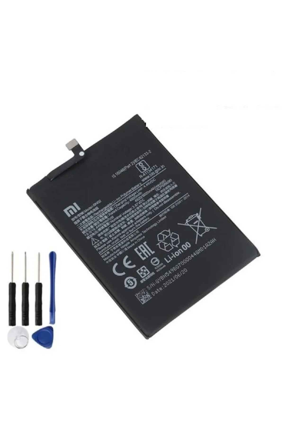Xiaomi Redmi Note 9 Pro Pil Batarya Bn52 + Tamir Set