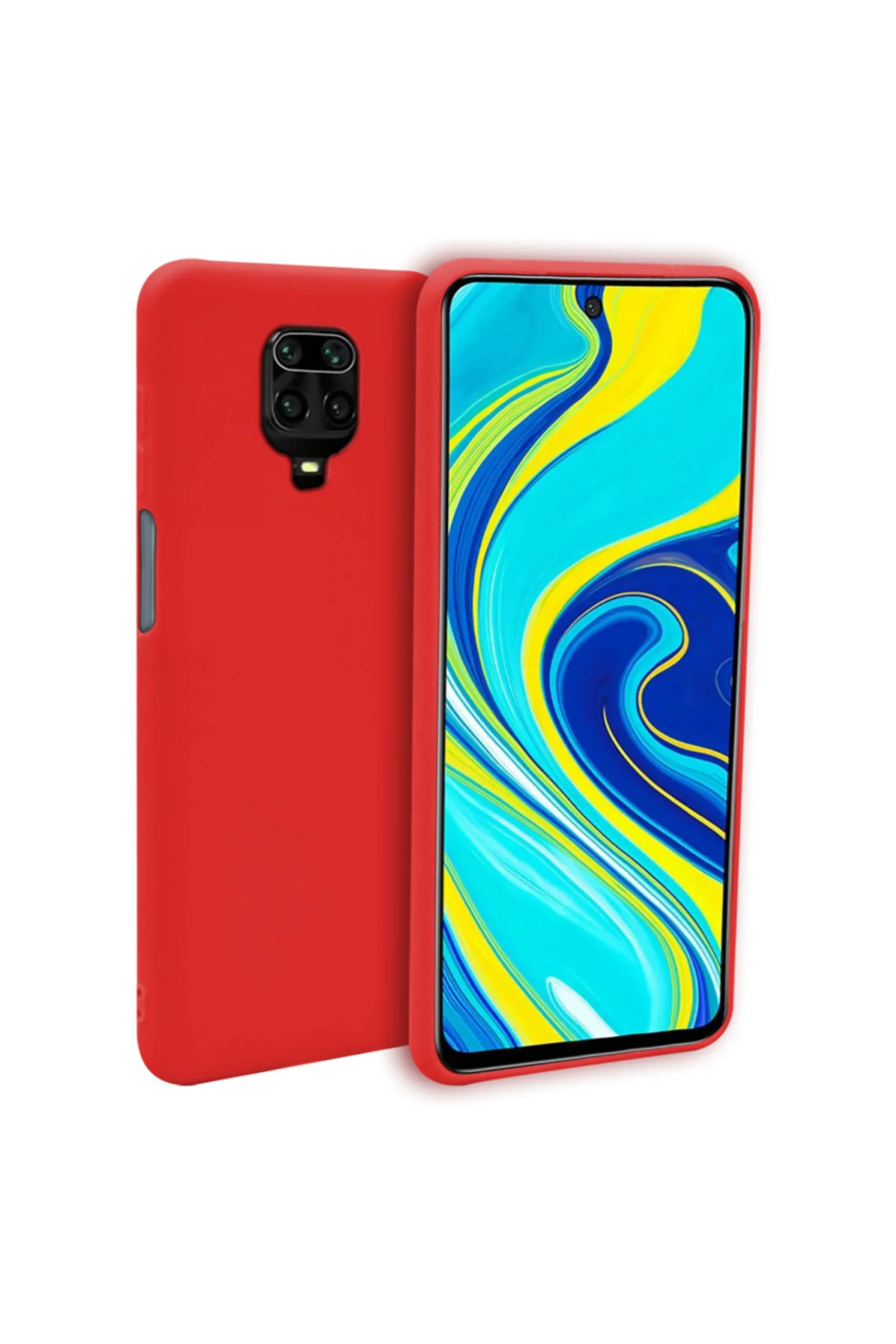 Xiaomi Redmi Note 9S İnce Mat Silikon Kılıf Kırmızı Fiyatı, Yorumları ve Özellikleri