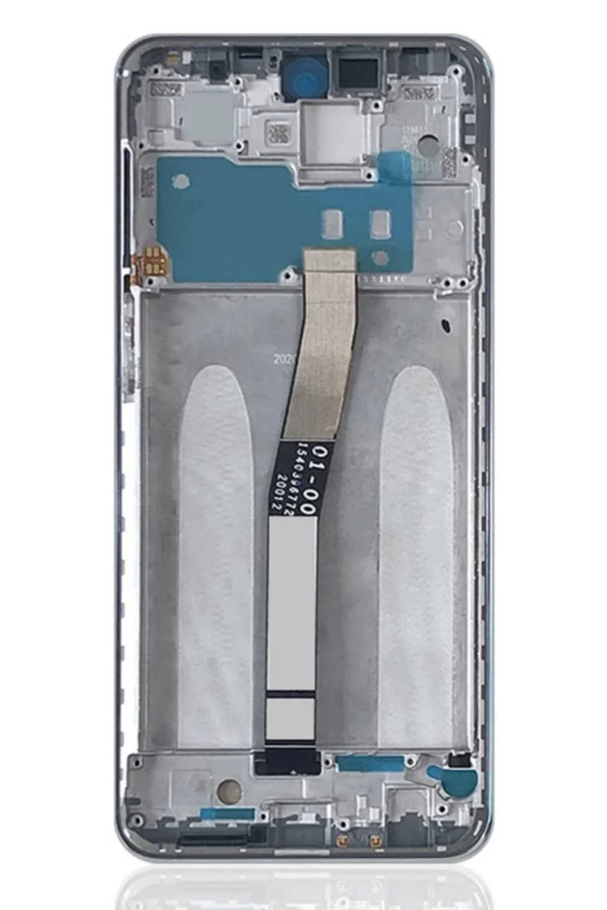 Xiaomi Redmi Note 9s Full Çıtalı Lcd Ekran Dokunmatik Süper Kalite Silver(gri Xiaomi Redmi Note 9s Full Çıtalı Lcd Ekran Dokunmatik Süper Kalite Silver(gri