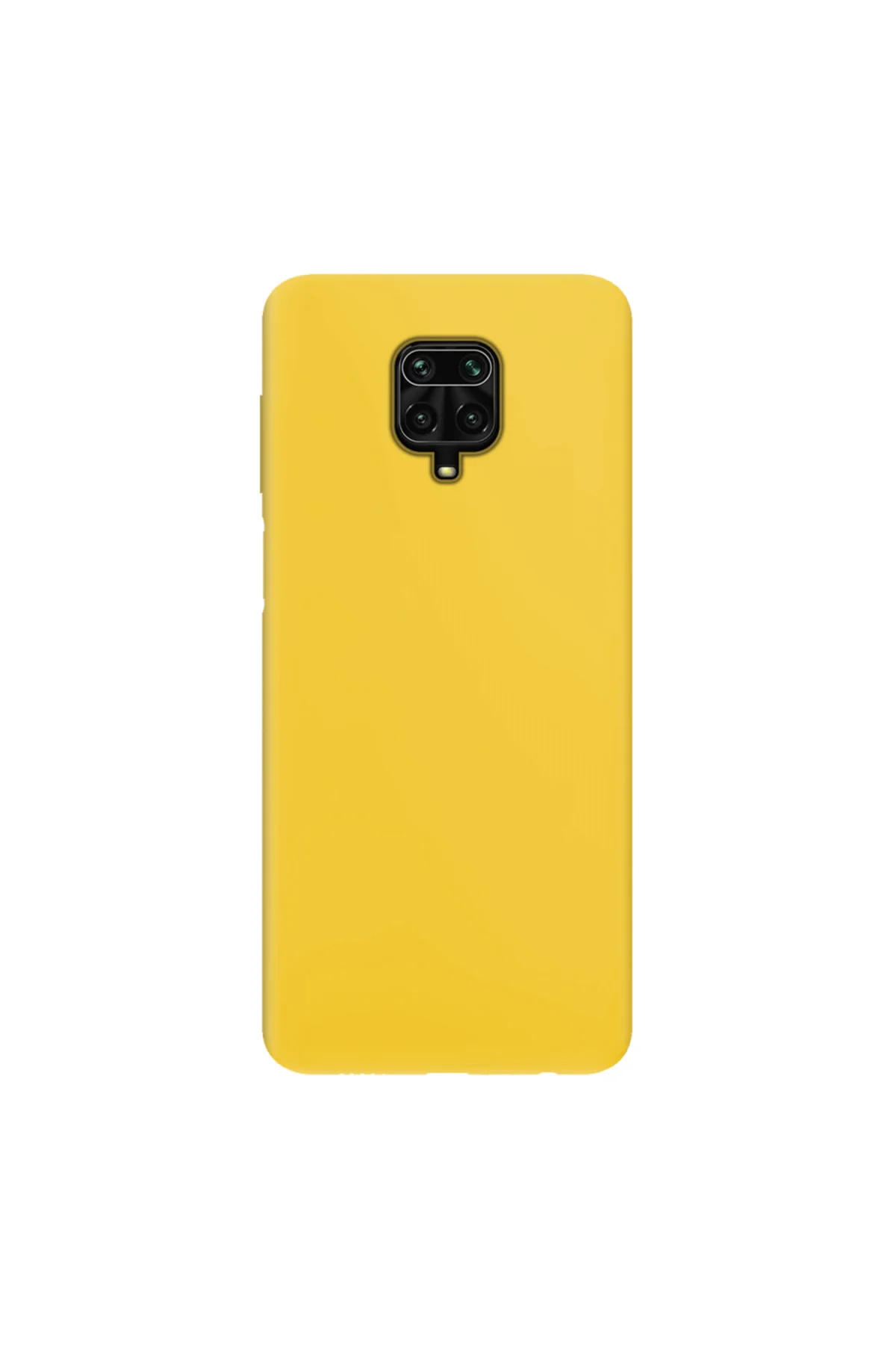 Xiaomi Redmi Note 9S İnce Mat Silikon Kılıf Yeşil