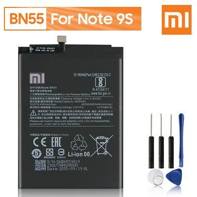 Xiaomi Redmi Note 9S BN55 Pil Batarya ve Tamir Seti Fiyatı, Yorumları ve Özellikleri