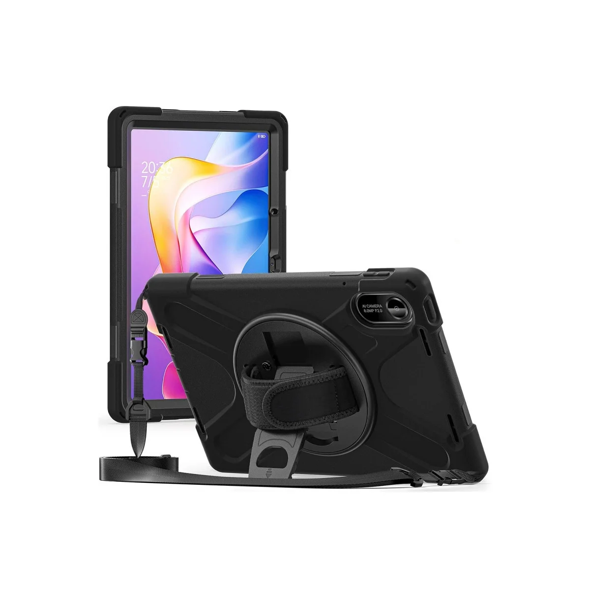 Xiaomi Redmi Pad 2 Kılıf Amazing Tablet Kapak - Siyah Xiaomi Redmi Pad 2 Kılıf Amazing Tablet Kapak - Siyah