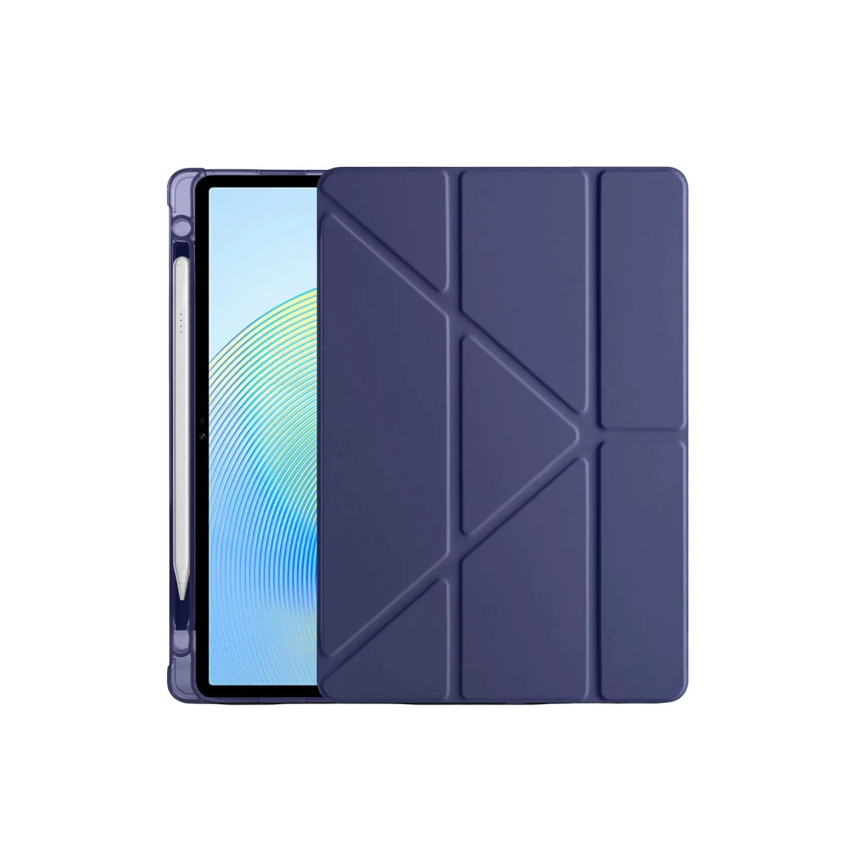 Xiaomi Redmi Pad 2 Kalemlikli Mars Tablet Kılıfı - Lacivert