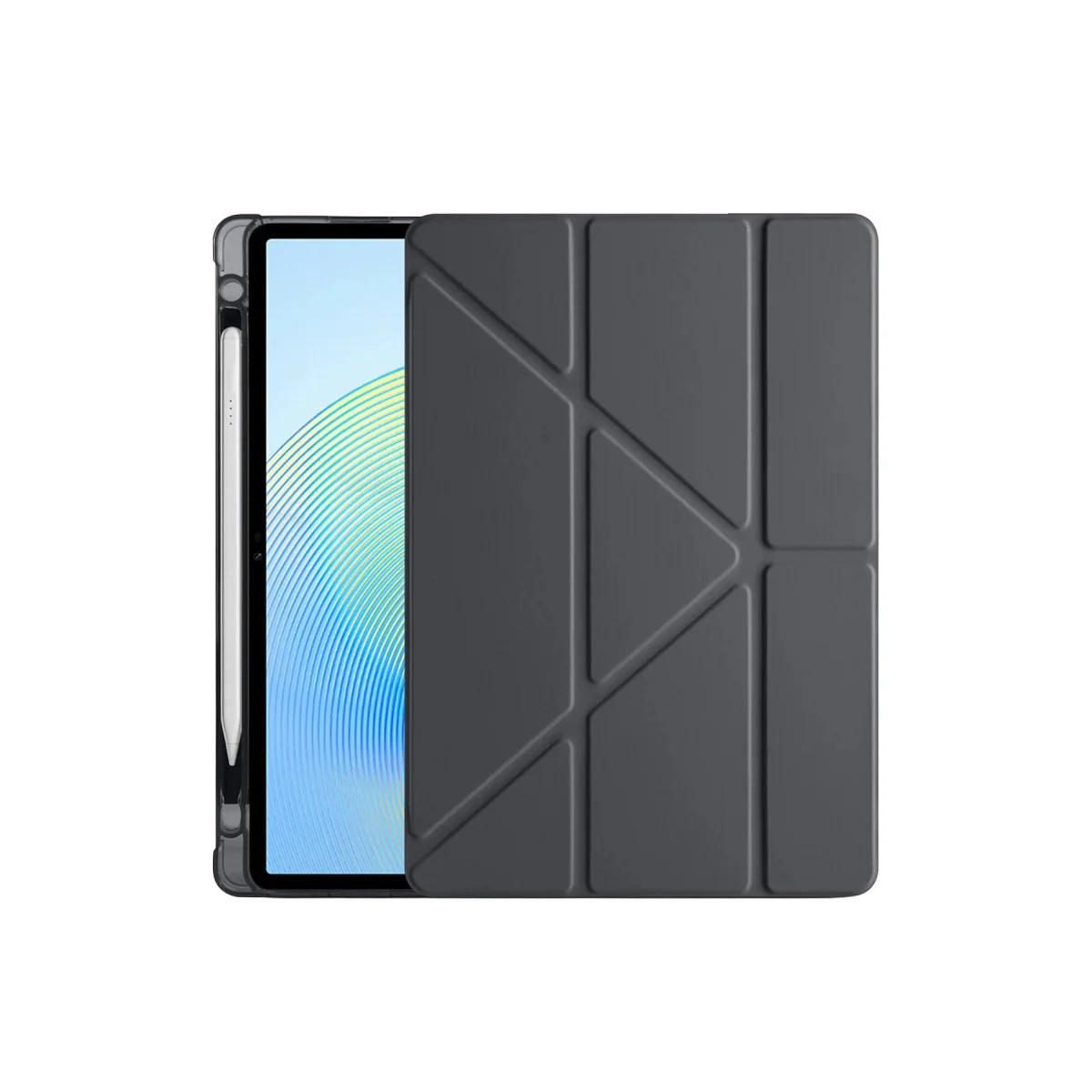 Xiaomi Redmi Pad 2 Kalemlikli Mars Tablet Kılıfı - Siyah Xiaomi Redmi Pad 2 Kalemlikli Mars Tablet Kılıfı - Siyah