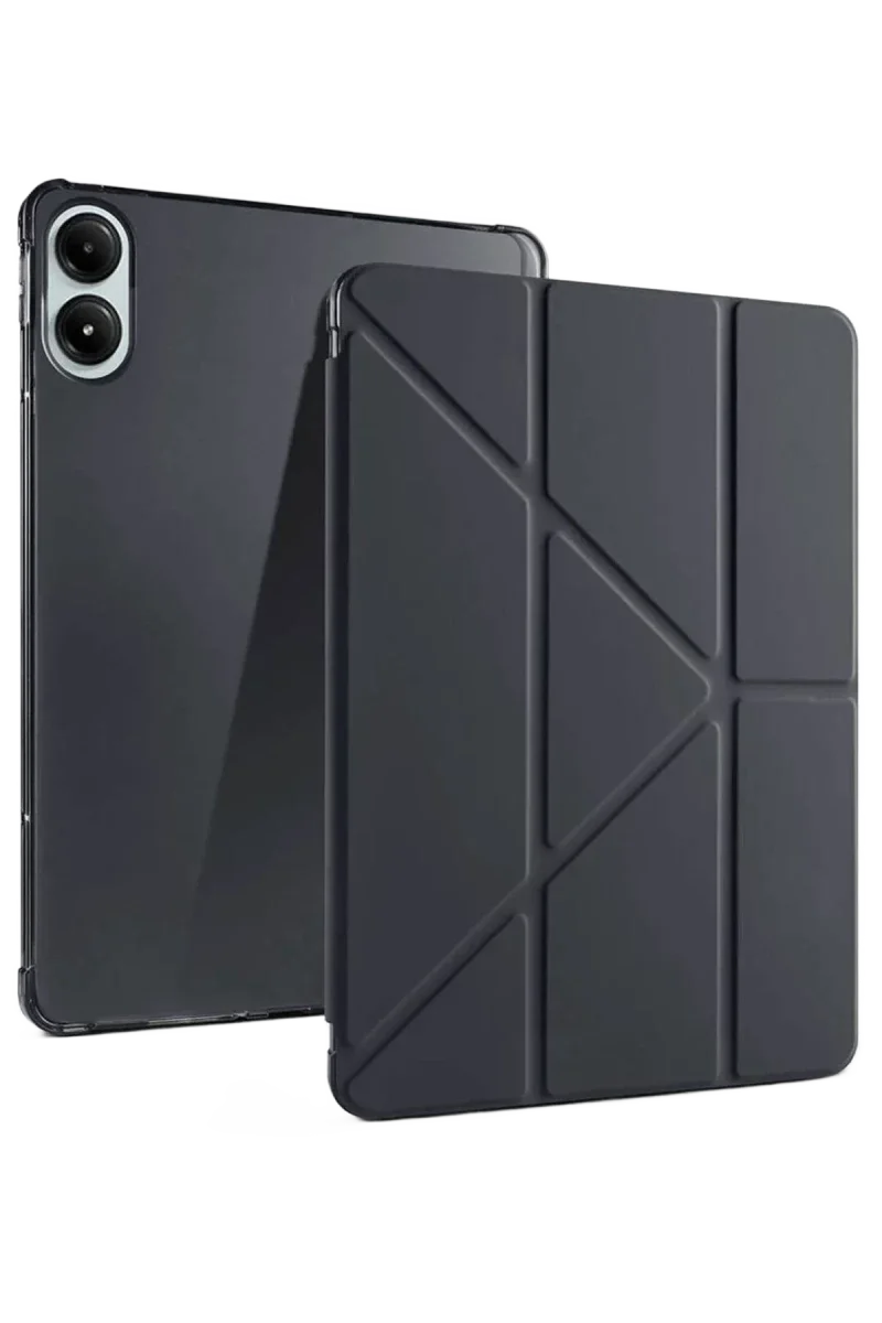 Xiaomi Redmi Pad Pro 12.1 Kılıf Kalemlikli Mars Tablet Kılıfı - Siyah