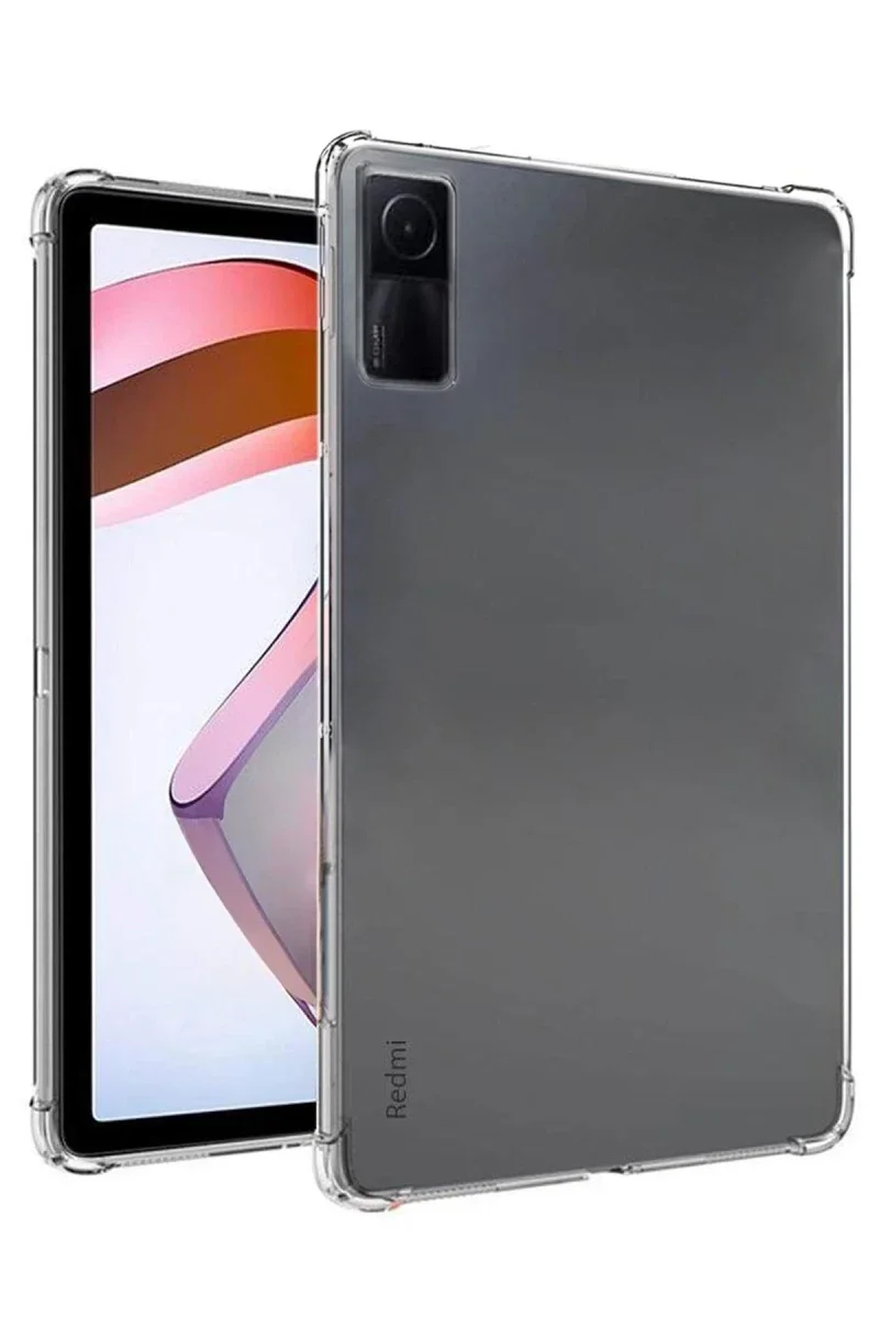 Xiaomi Redmi Pad SE Kılıf Anti Shock Tablet Silikon - Şeffaf Xiaomi Redmi Pad SE Kılıf Anti Shock Tablet Silikon - Şeffaf