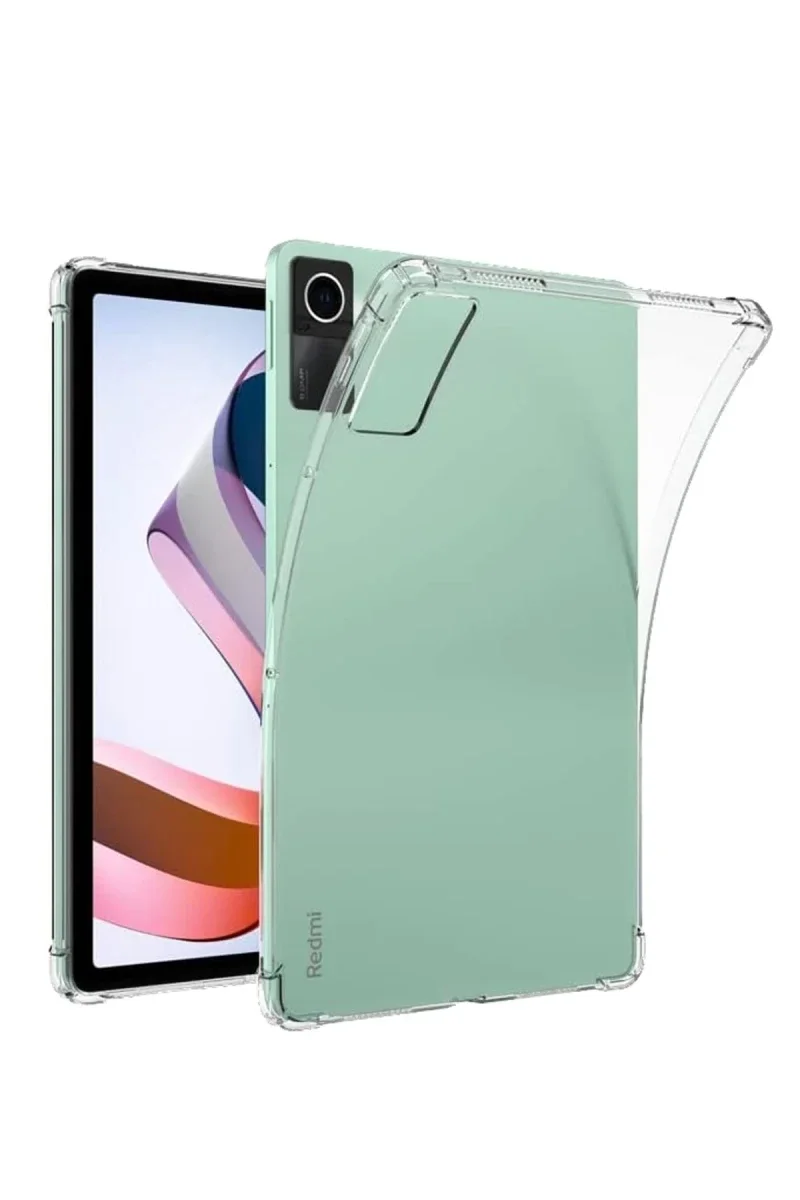 Xiaomi Redmi Pad SE Kılıf Anti Shock Tablet Silikon - Şeffaf Xiaomi Redmi Pad SE Kılıf Anti Shock Tablet Silikon - Şeffaf