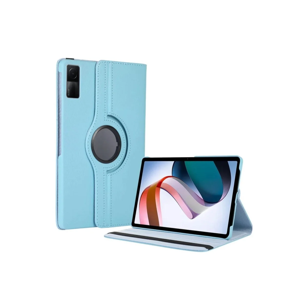 Xiaomi Redmi Pad Se 4g Kılıf 360 Tablet Deri Kılıf - Turkuaz Xiaomi Redmi Pad Se 4g Kılıf 360 Tablet Deri Kılıf - Turkuaz