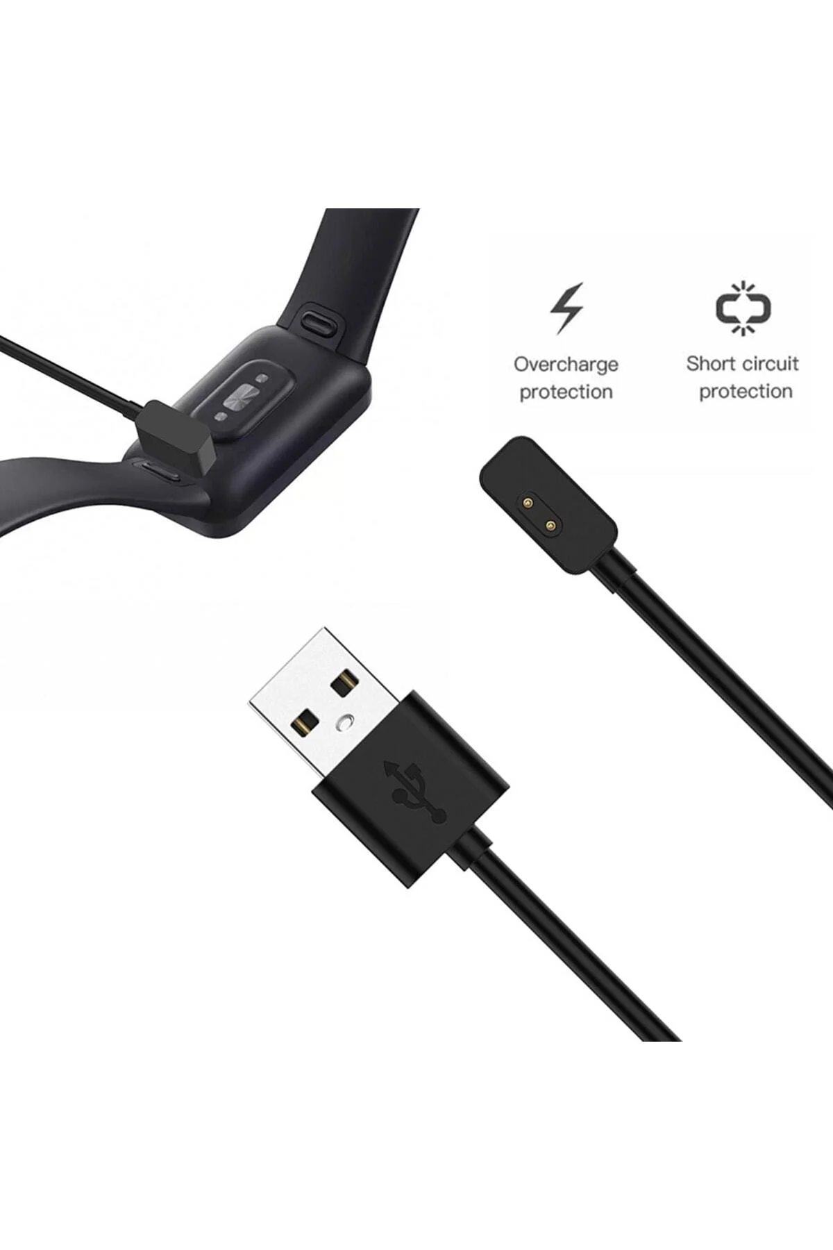 Xiaomi Redmi Watch 2 - Lite - Band Pro Manyetik Usb Şarj Kablosu