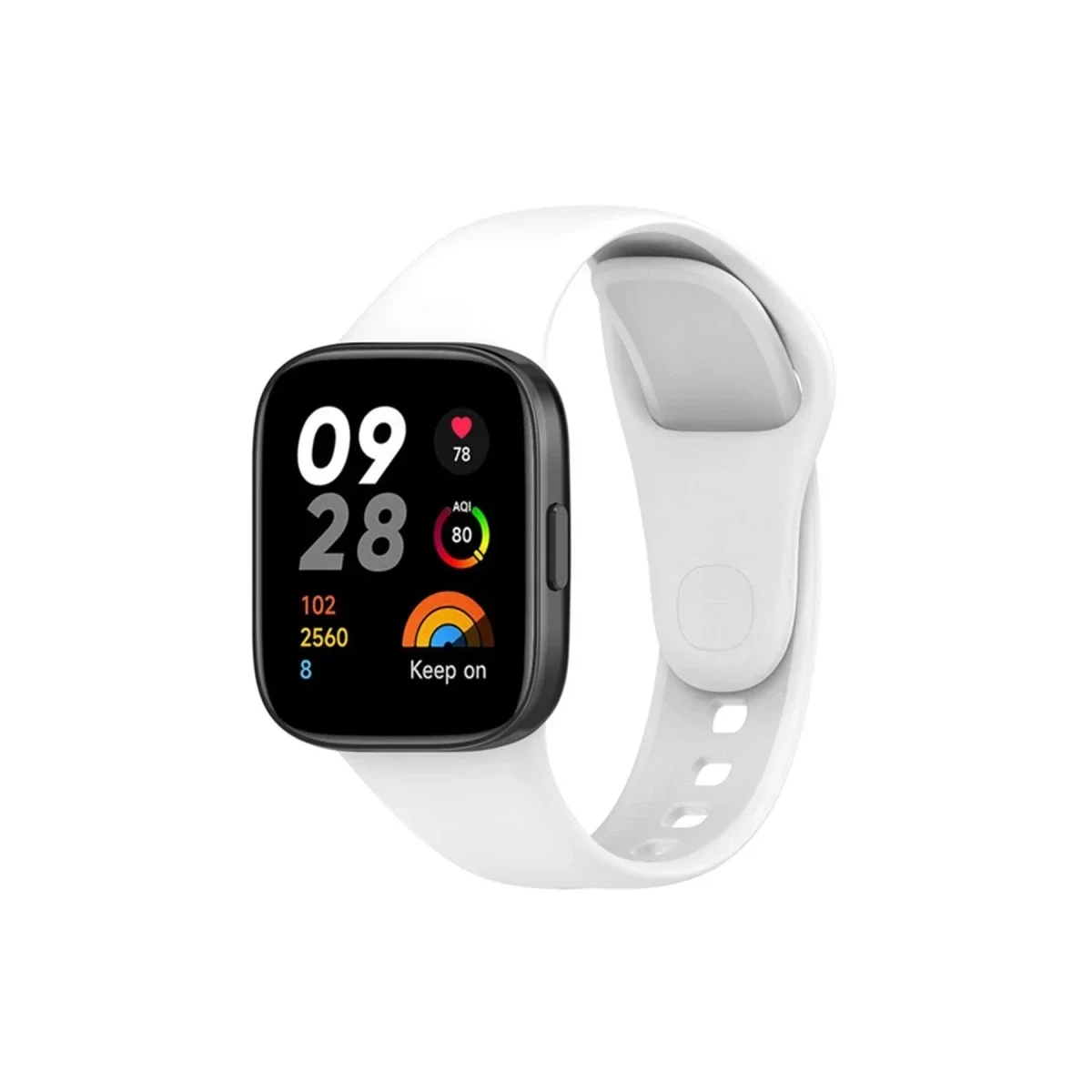 Xiaomi Redmi Watch 3 Klasik Kordon - Beyaz Xiaomi Redmi Watch 3 Klasik Kordon - Beyaz