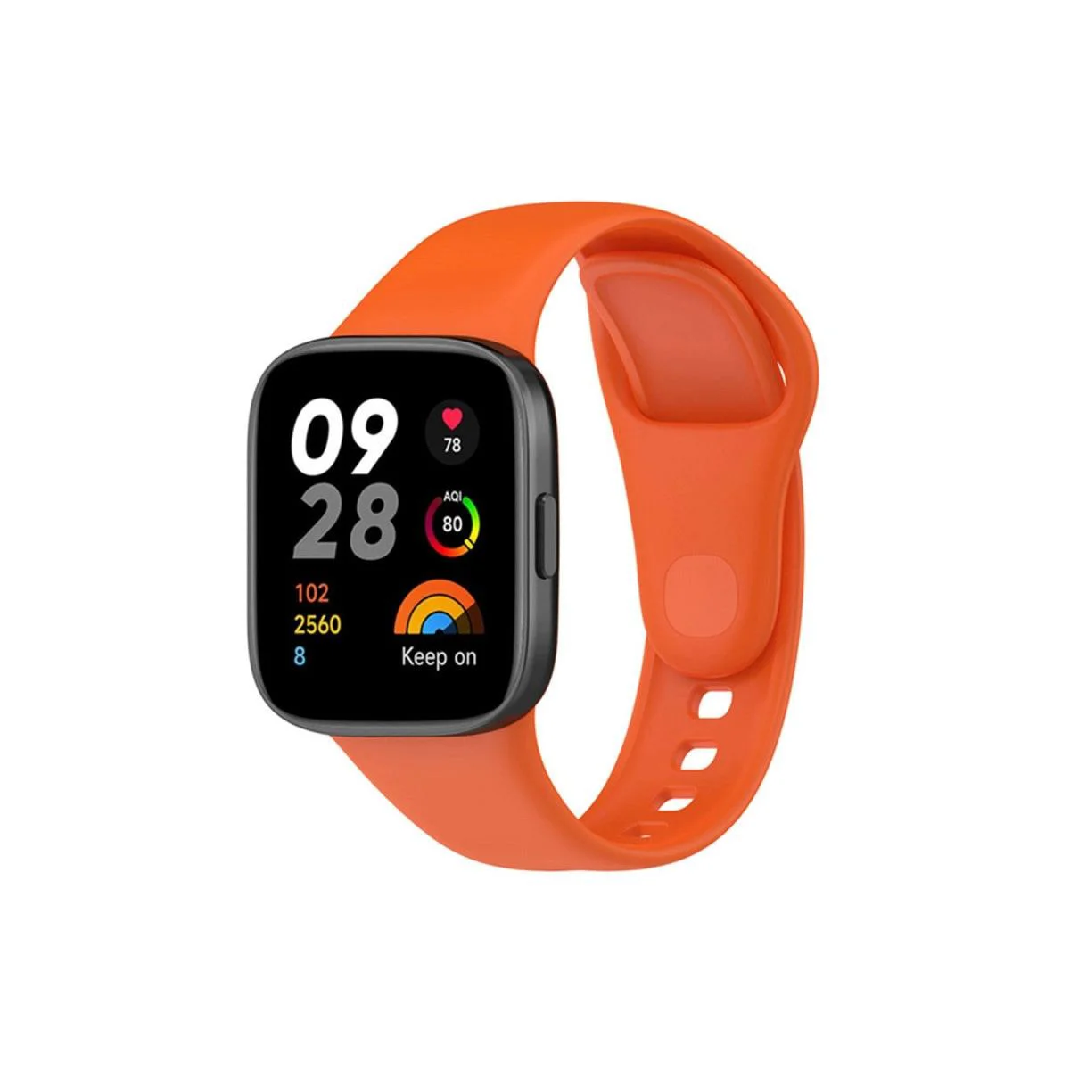 Xiaomi Redmi Watch 3 ile Uyumlu Klasik Kordon - Turuncu, Esnek ve Hafif Fiyatı, Yorumları ve Özellikleri