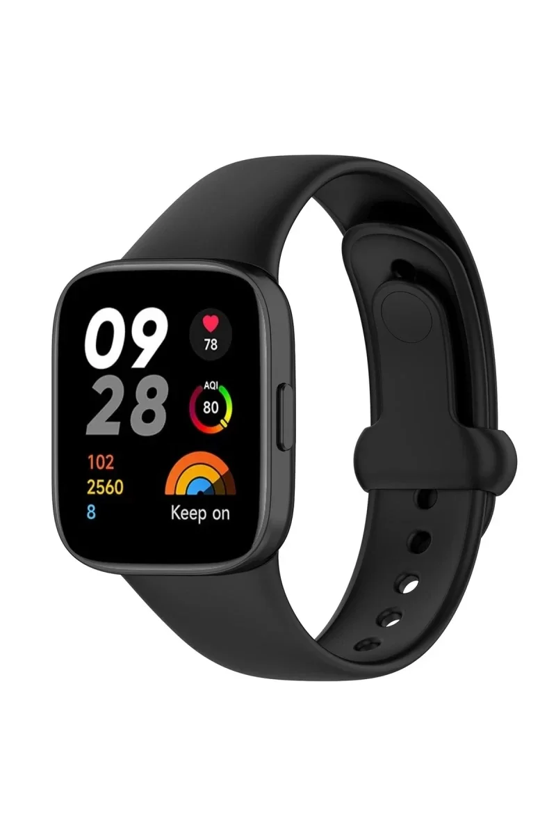 Xiaomi Redmi Watch 3 Origin Silikon Kordon - Siyah