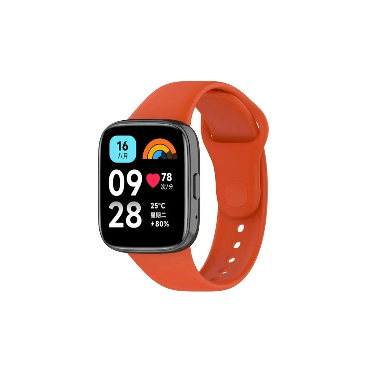 Xiaomi Redmi Watch 3 Active Klasik Kordon - Turuncu Xiaomi Redmi Watch 3 Active Klasik Kordon - Turuncu