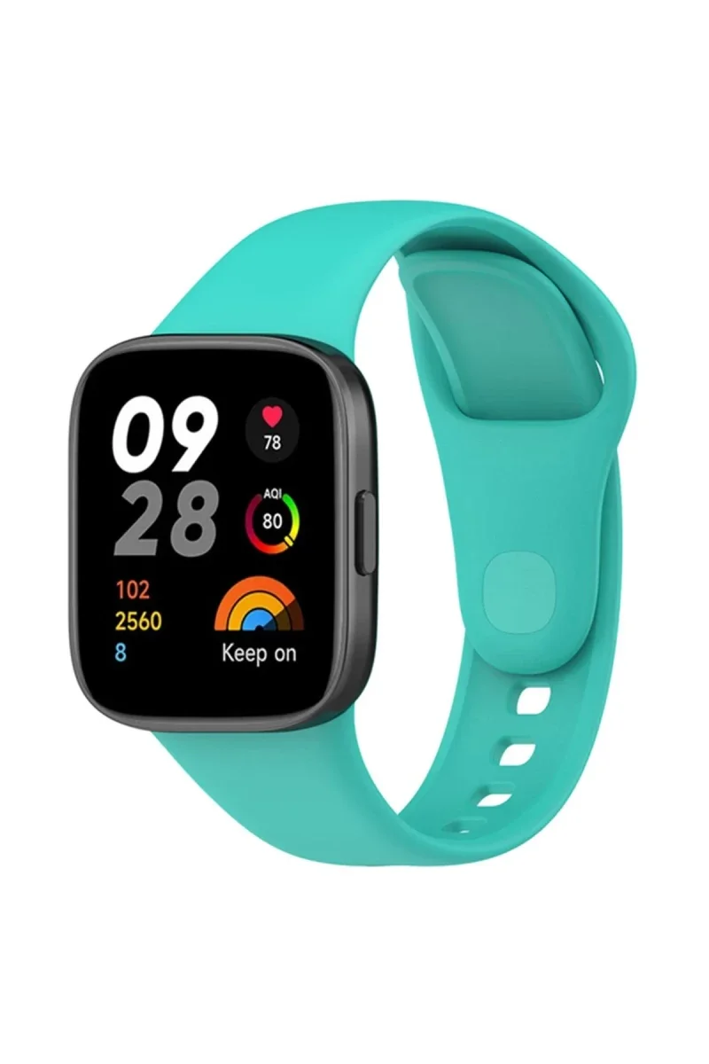 Xiaomi Redmi Watch 3 Klasik Kordon - Turkuaz Xiaomi Redmi Watch 3 Klasik Kordon - Turkuaz