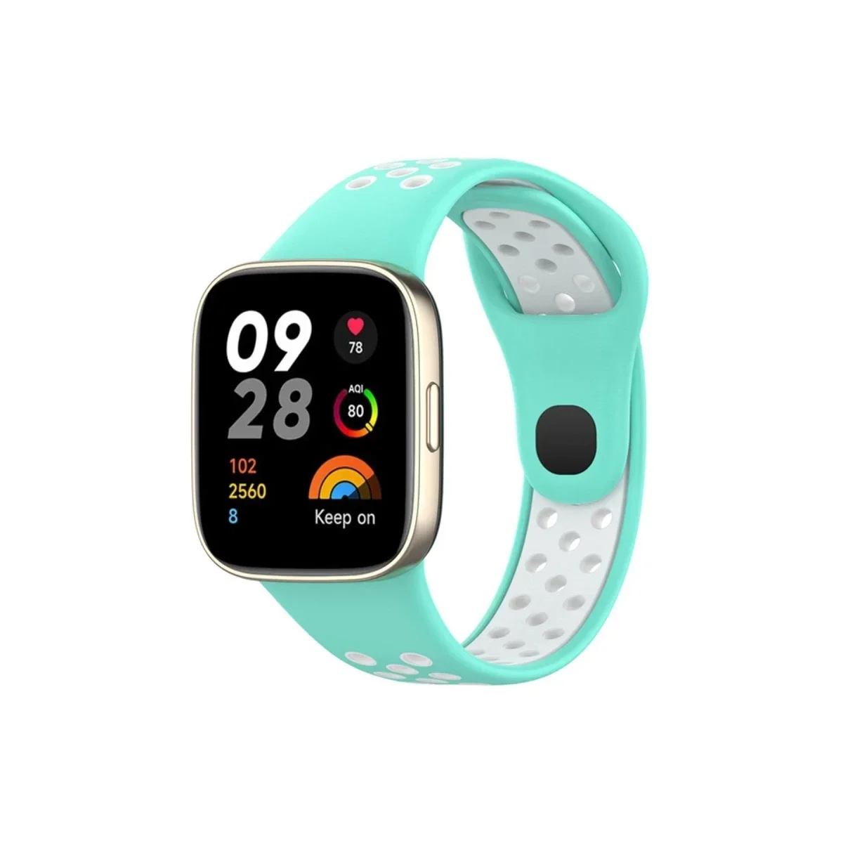 Xiaomi Redmi Watch 3 Spor Delikli Kordon - Turkuaz-Beyaz Fiyatı, Yorumları ve Özellikleri
