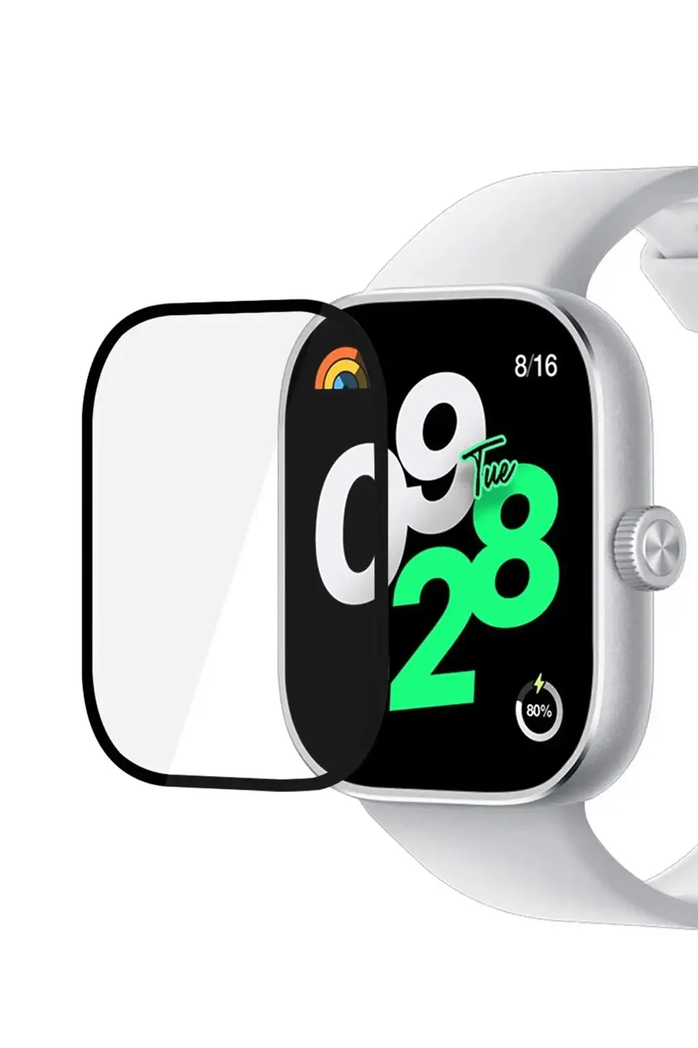 Xiaomi Redmi Watch 4 Polymer Nano Ekran Koruyucu - Şeffaf