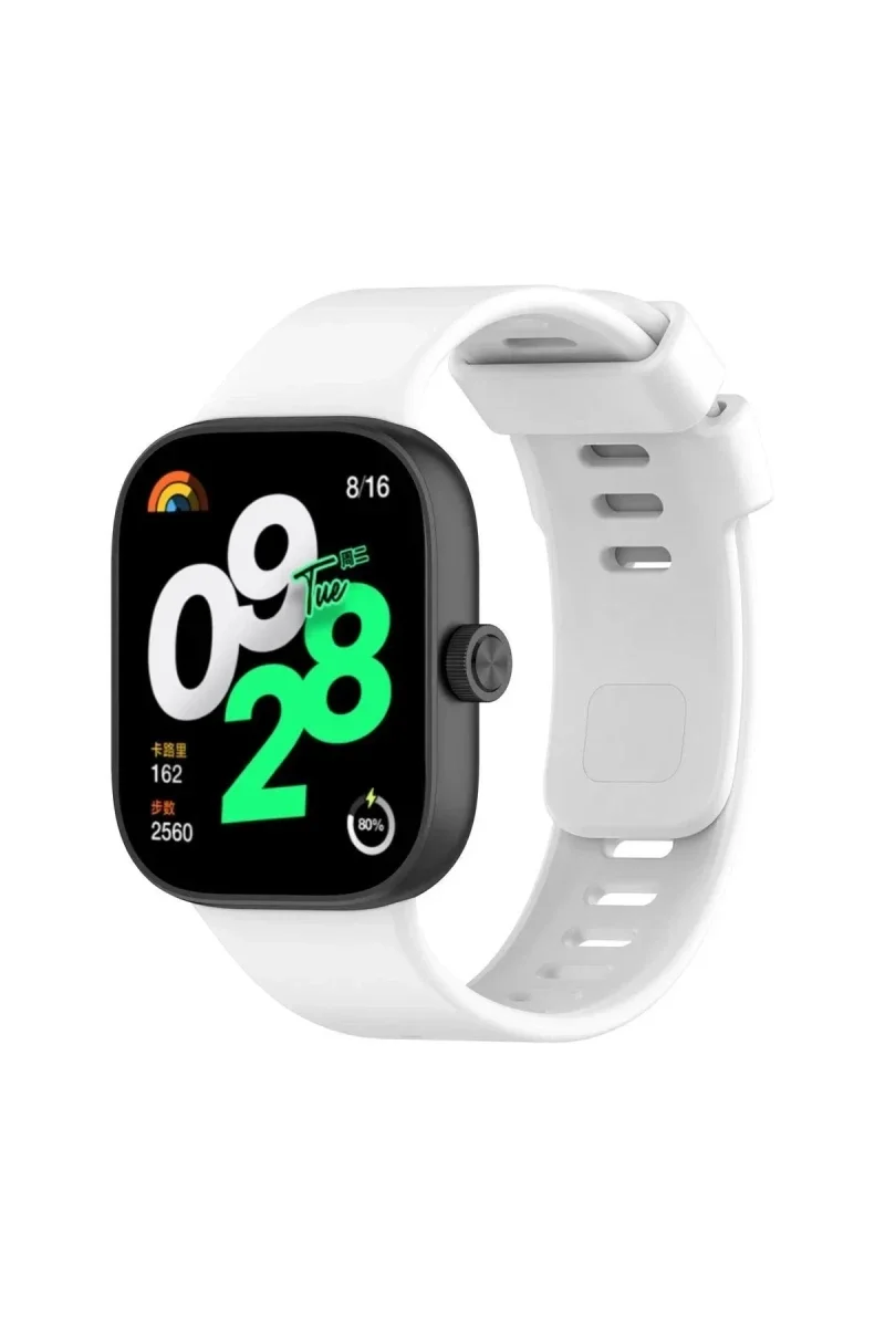 Xiaomi Redmi Watch 4 Klasik Kordon - Beyaz Xiaomi Redmi Watch 4 Klasik Kordon - Beyaz