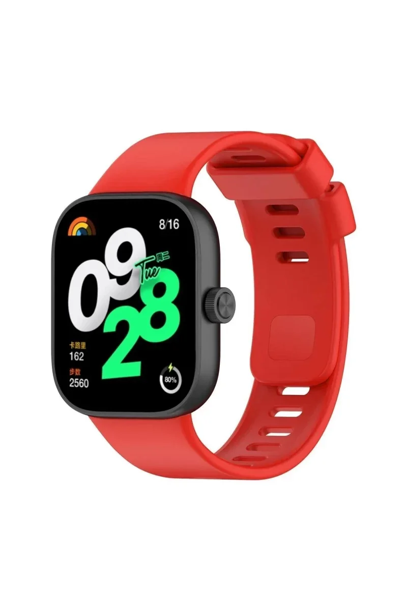 Xiaomi Redmi Watch 4 Klasik Kordon - Kırmızı Xiaomi Redmi Watch 4 Klasik Kordon - Kırmızı