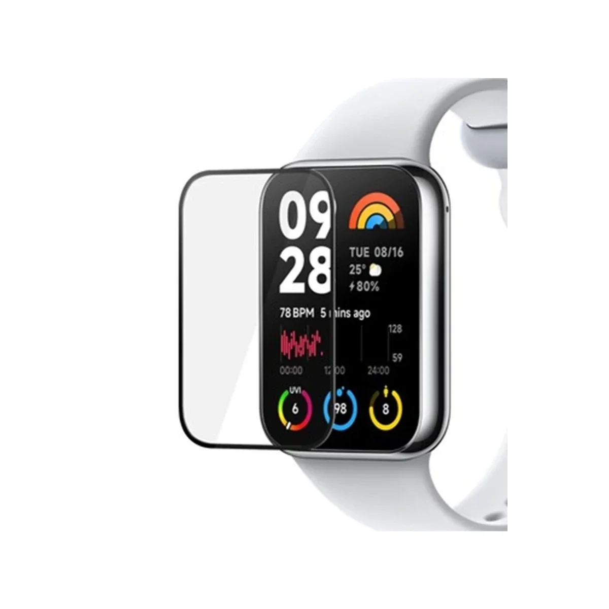 Xiaomi Smart Band 8 Pro Polymer Nano Ekran Koruyucu - Şeffaf Xiaomi Smart Band 8 Pro Polymer Nano Ekran Koruyucu - Şeffaf