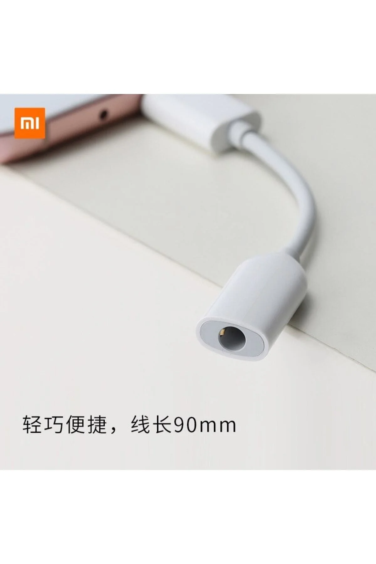 Xiaomi Type-c 3.5mm Audio Kulaklık Jack Dönüştürücü Siyah