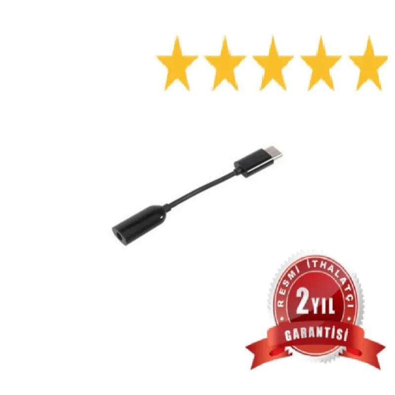 Xiaomi Type-c 3.5mm Audio Kulaklık Jack Dönüştürücü Siyah Xiaomi Type-c 3.5mm Audio Kulaklık Jack Dönüştürücü Siyah