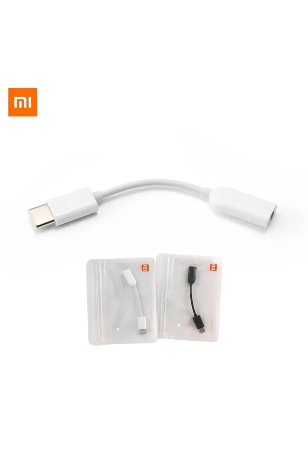 Xiaomi Type-c 3.5mm Audio Kulaklık Jack Dönüştürücü Beyaz