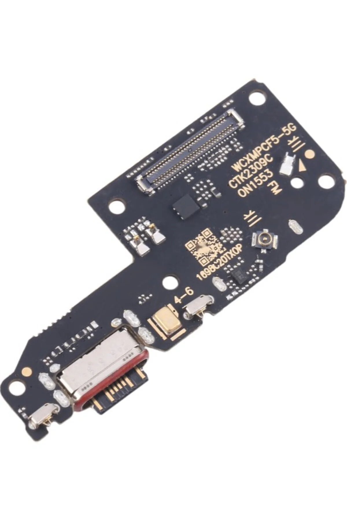 Xiaomi Uyumlu Poco F5 Şarj Soketli Mikrofon Bordu 23049PCD8G, 23049PCD8I