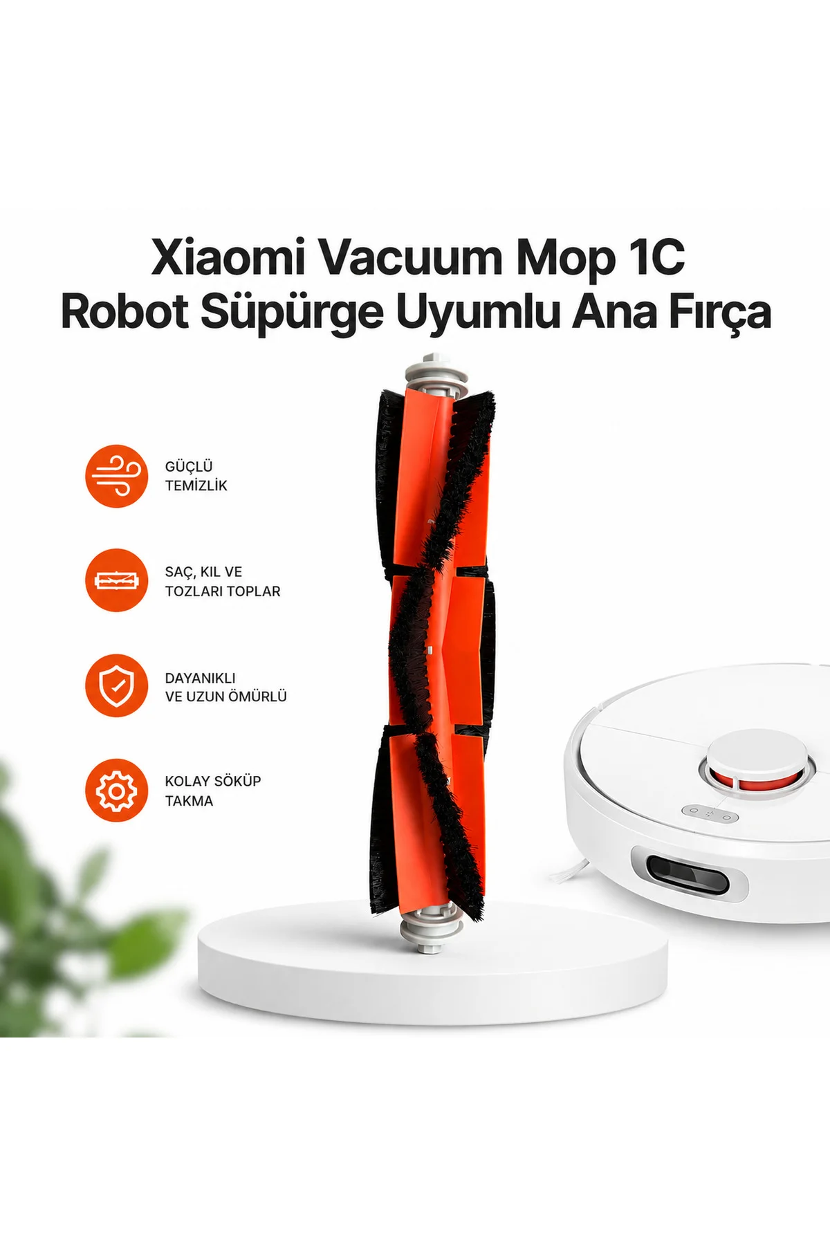 Xiaomi Vacuum Mop 1c Robot Süpürge Ana Fırça Fiyatı, Yorumları ve Özellikleri