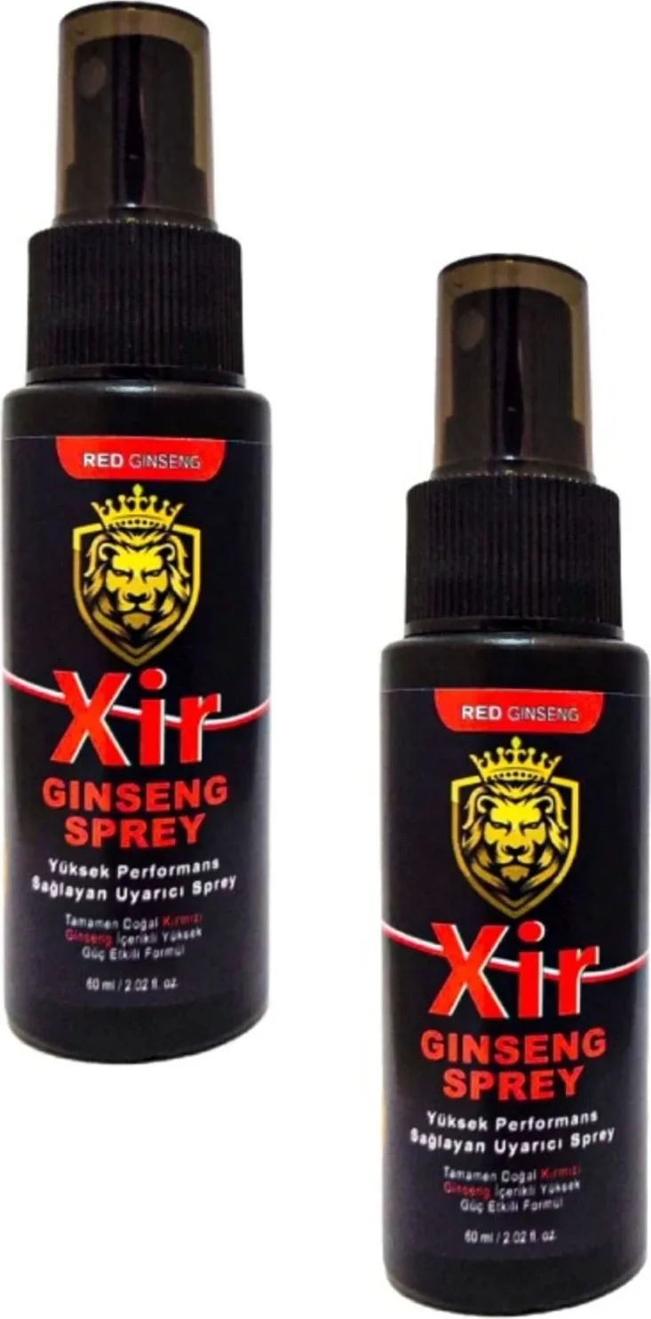 Xir Ginseng Erkeklere Özel Yüksek Sağlayan Uyarıcı Sprey x 2Adet Fiyatı, Yorumları ve Özellikleri